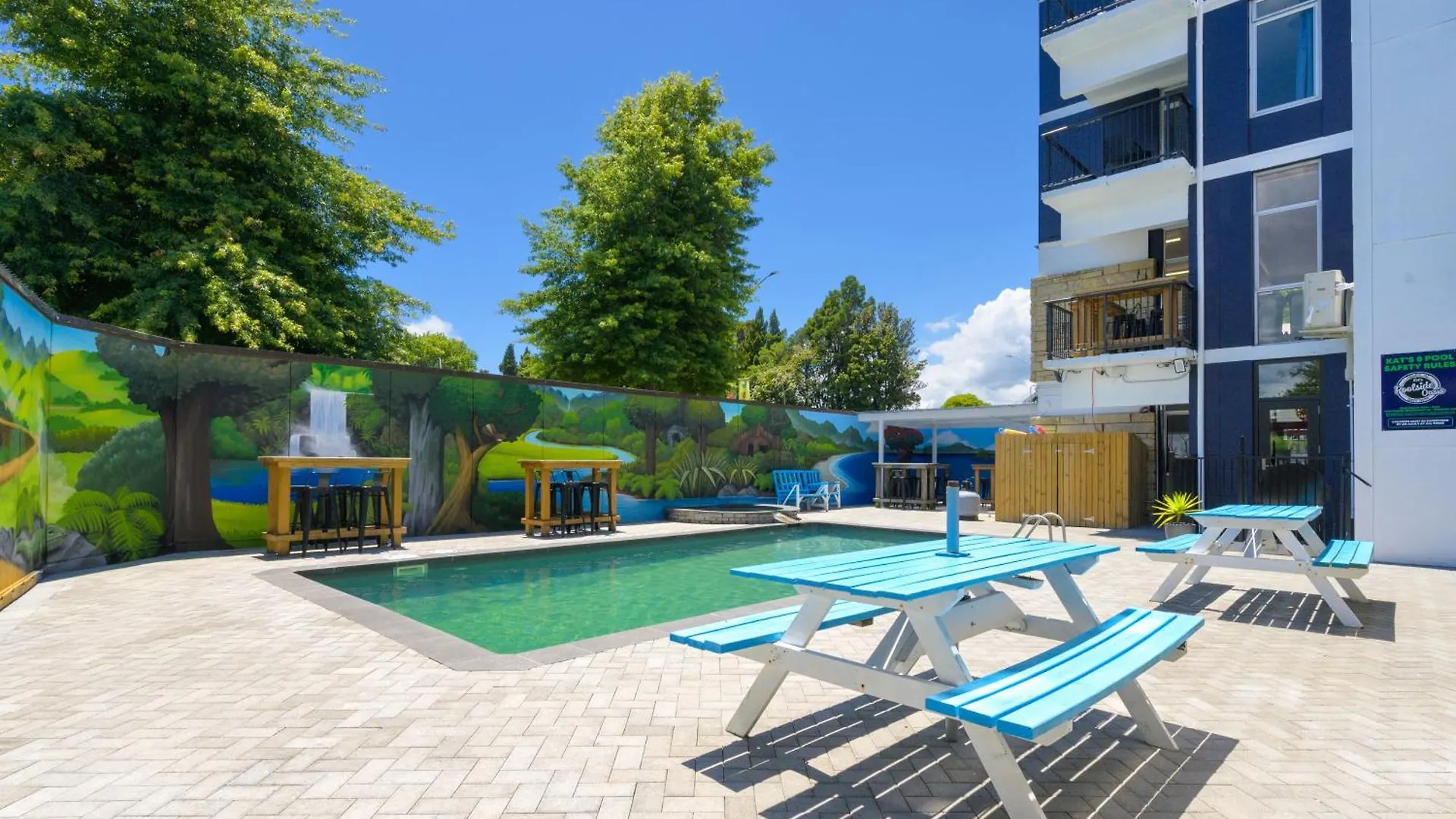 Urban Lounge Sleepery Hotel Rotorua New Zealand