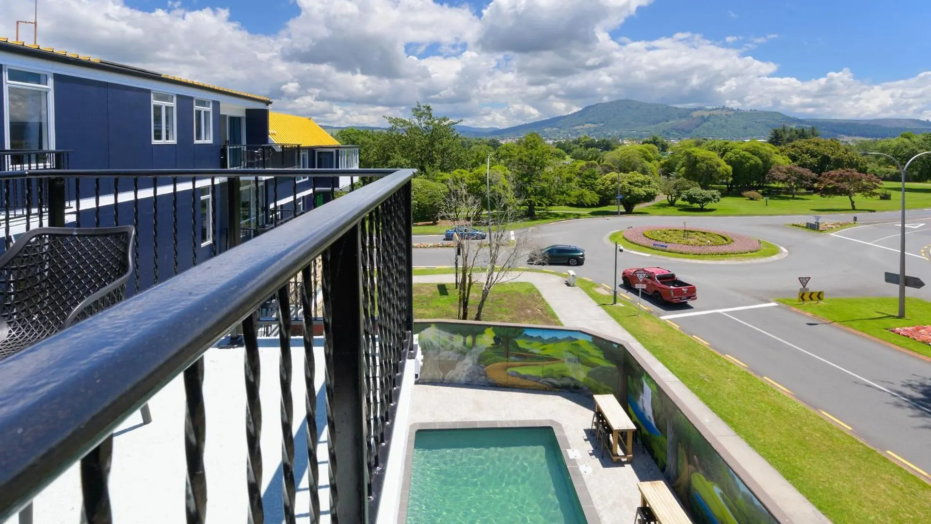 Urban Lounge Sleepery Hotel Rotorua Nieuw-Zeeland