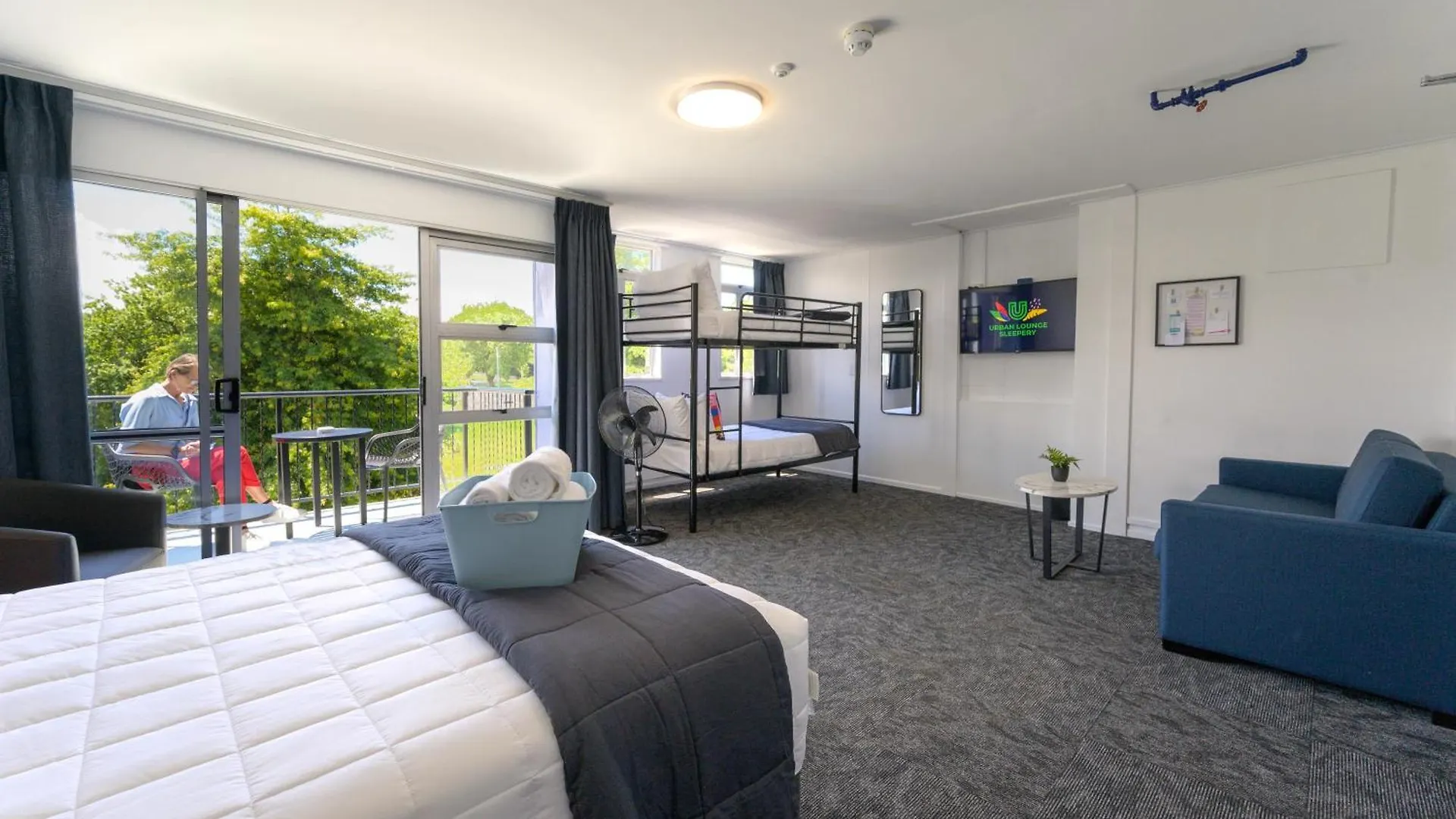 Urban Lounge Sleepery Hotel Rotorua Nieuw-Zeeland